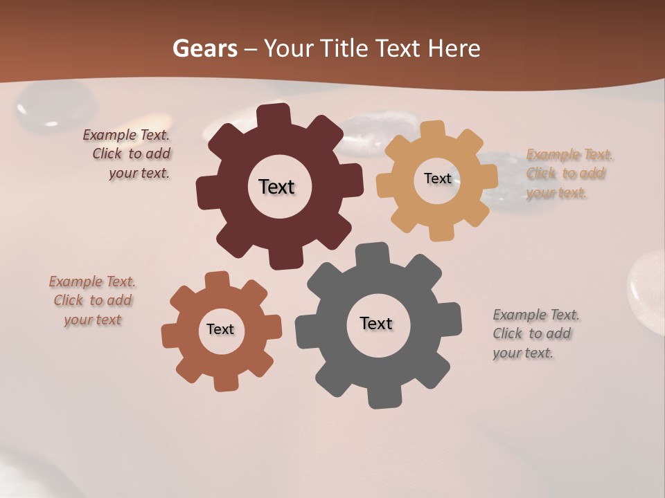 Peace Meditation Massage PowerPoint Template