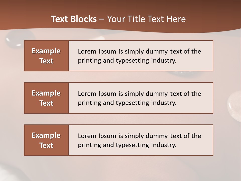 Peace Meditation Massage PowerPoint Template