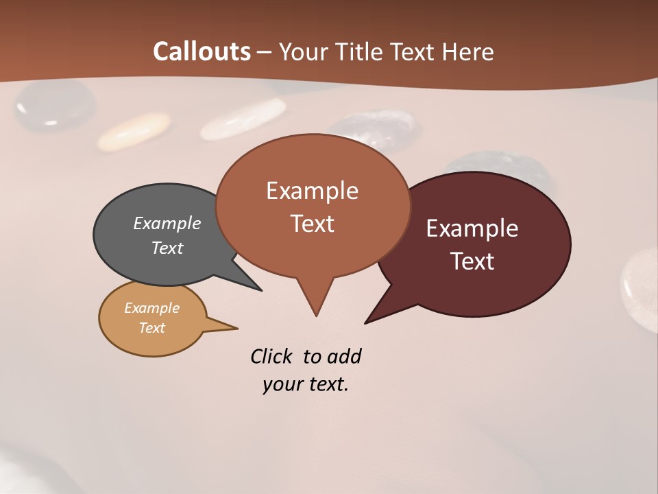 Peace Meditation Massage PowerPoint Template