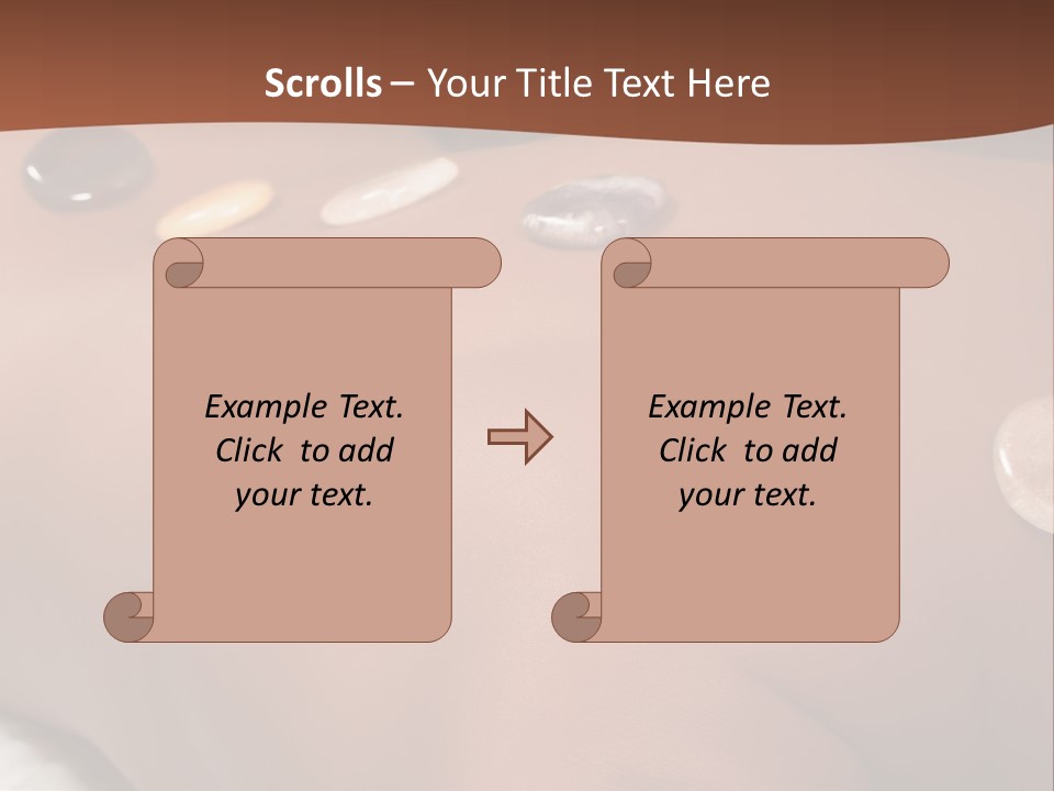 Peace Meditation Massage PowerPoint Template