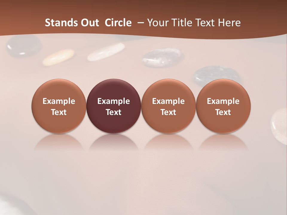 Peace Meditation Massage PowerPoint Template