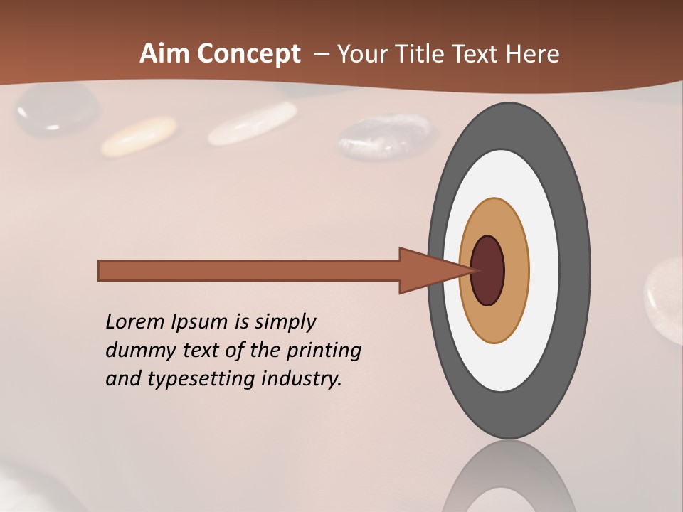 Peace Meditation Massage PowerPoint Template