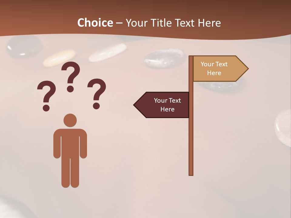 Peace Meditation Massage PowerPoint Template