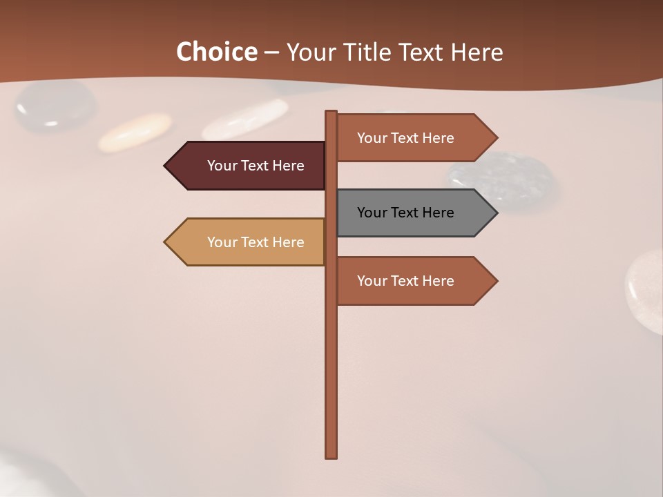 Peace Meditation Massage PowerPoint Template