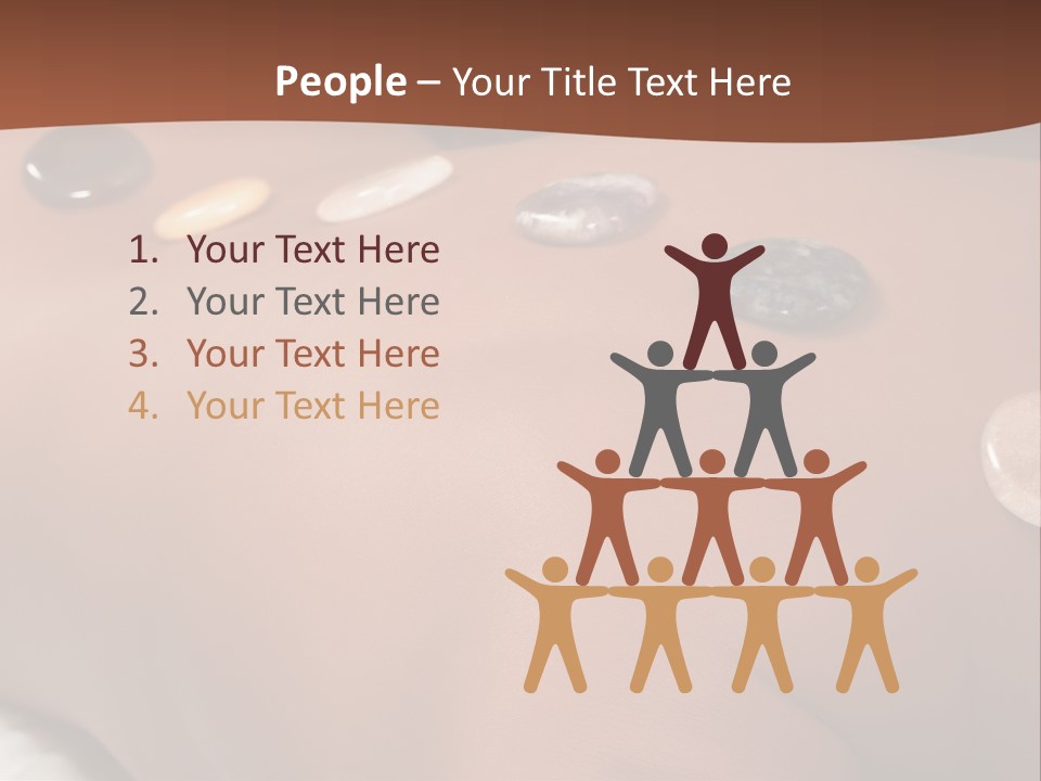 Peace Meditation Massage PowerPoint Template