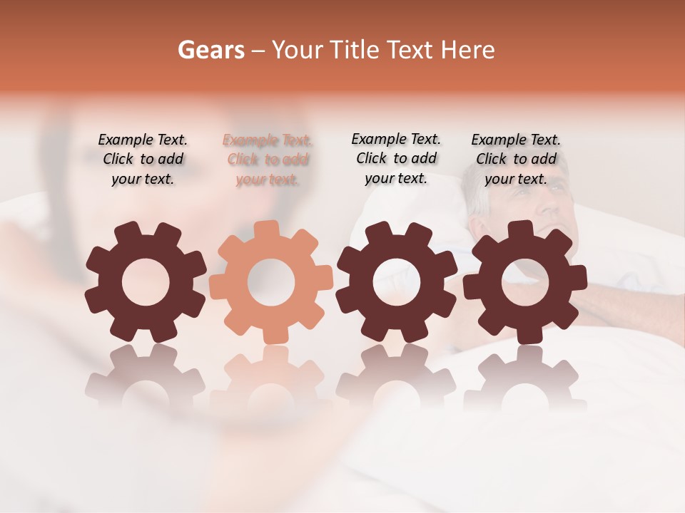 Couple Sadness Woman PowerPoint Template