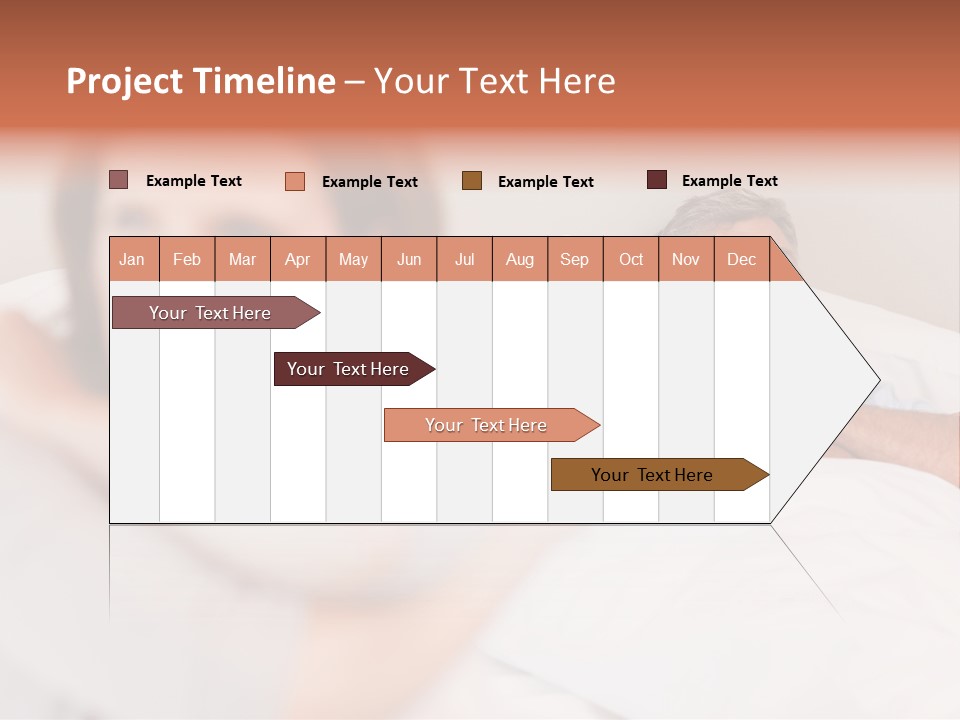 Couple Sadness Woman PowerPoint Template