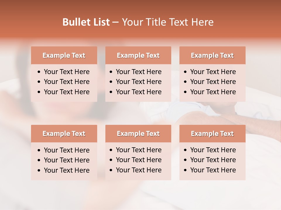 Couple Sadness Woman PowerPoint Template