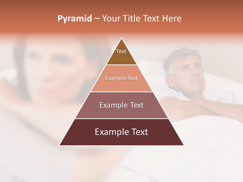 Couple Sadness Woman PowerPoint Template