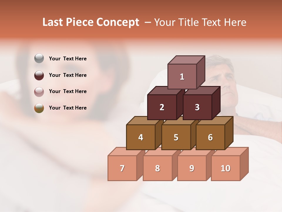 Couple Sadness Woman PowerPoint Template