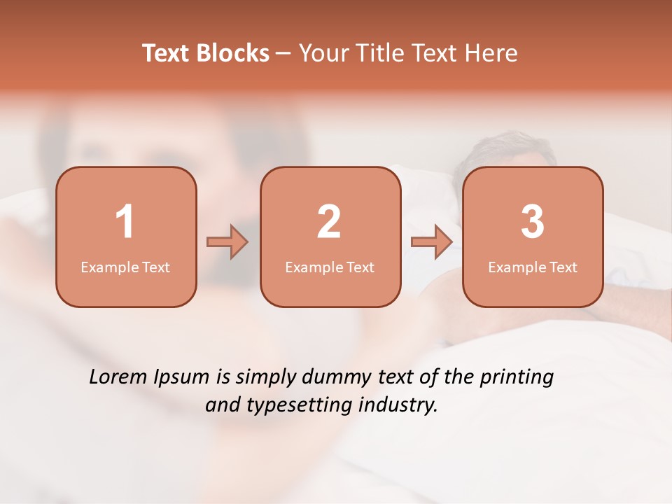 Couple Sadness Woman PowerPoint Template