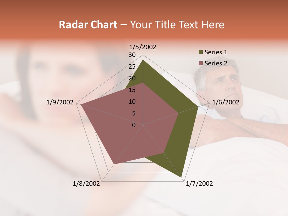 Couple Sadness Woman PowerPoint Template