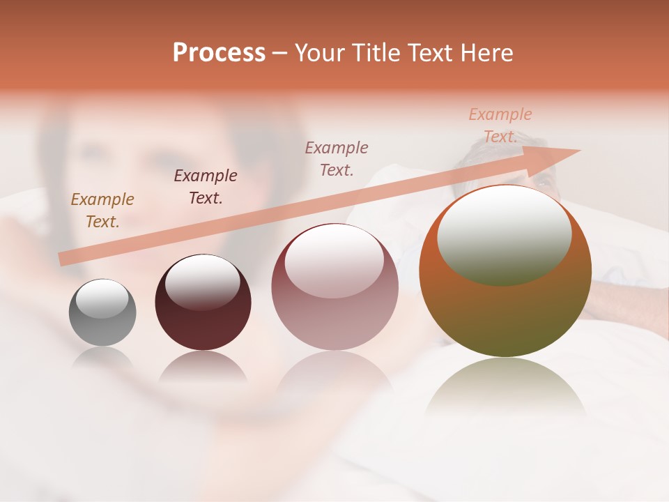 Couple Sadness Woman PowerPoint Template