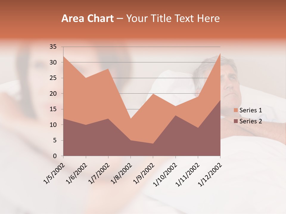 Couple Sadness Woman PowerPoint Template