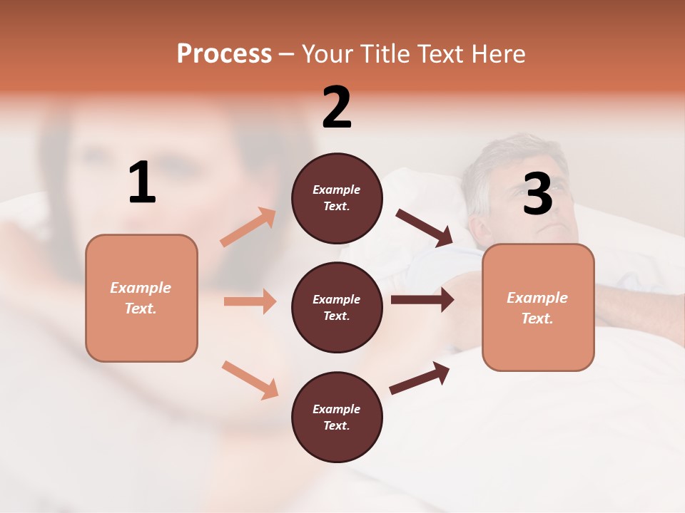 Couple Sadness Woman PowerPoint Template