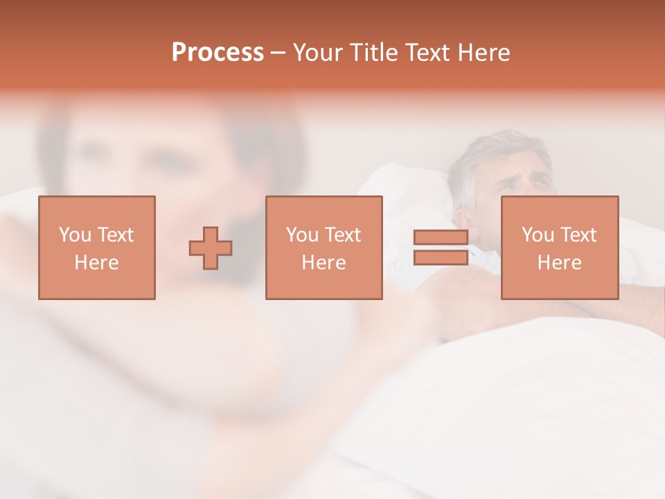 Couple Sadness Woman PowerPoint Template