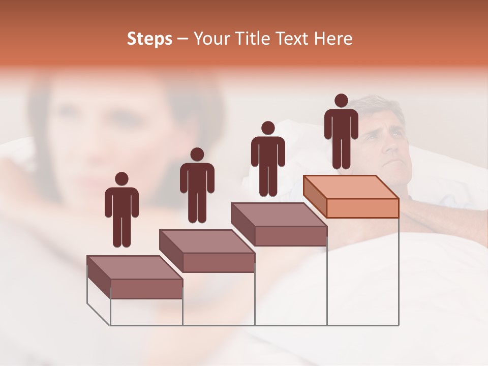 Couple Sadness Woman PowerPoint Template