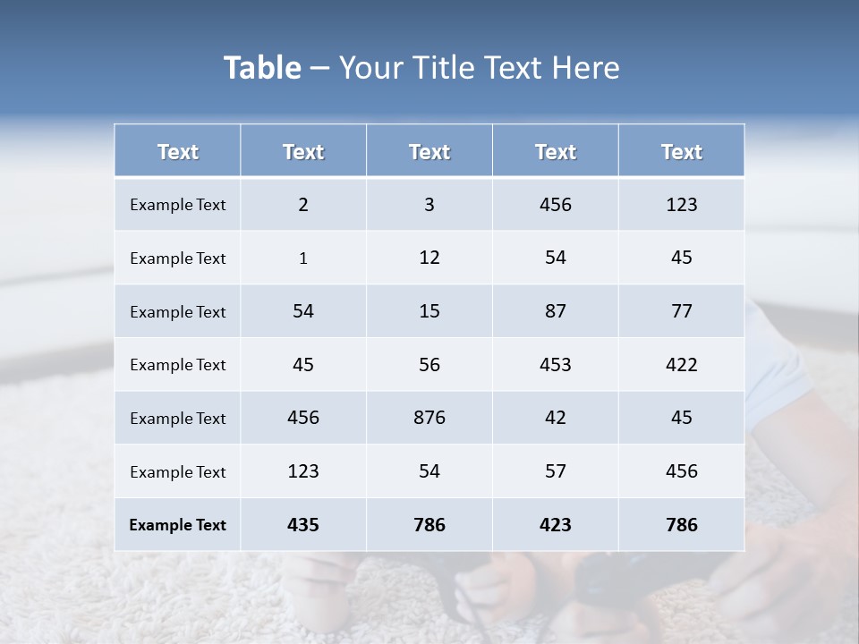 Boy Videogame Sitting PowerPoint Template