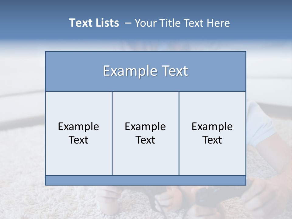 Boy Videogame Sitting PowerPoint Template