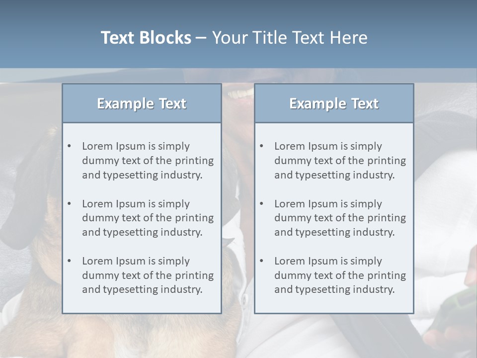Animal Ethnic Pet PowerPoint Template