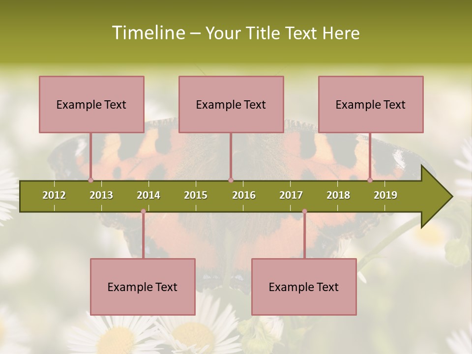 Field Flower Fields Summer PowerPoint Template