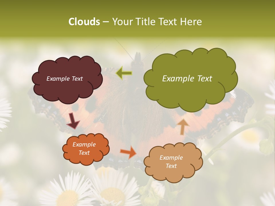 Field Flower Fields Summer PowerPoint Template