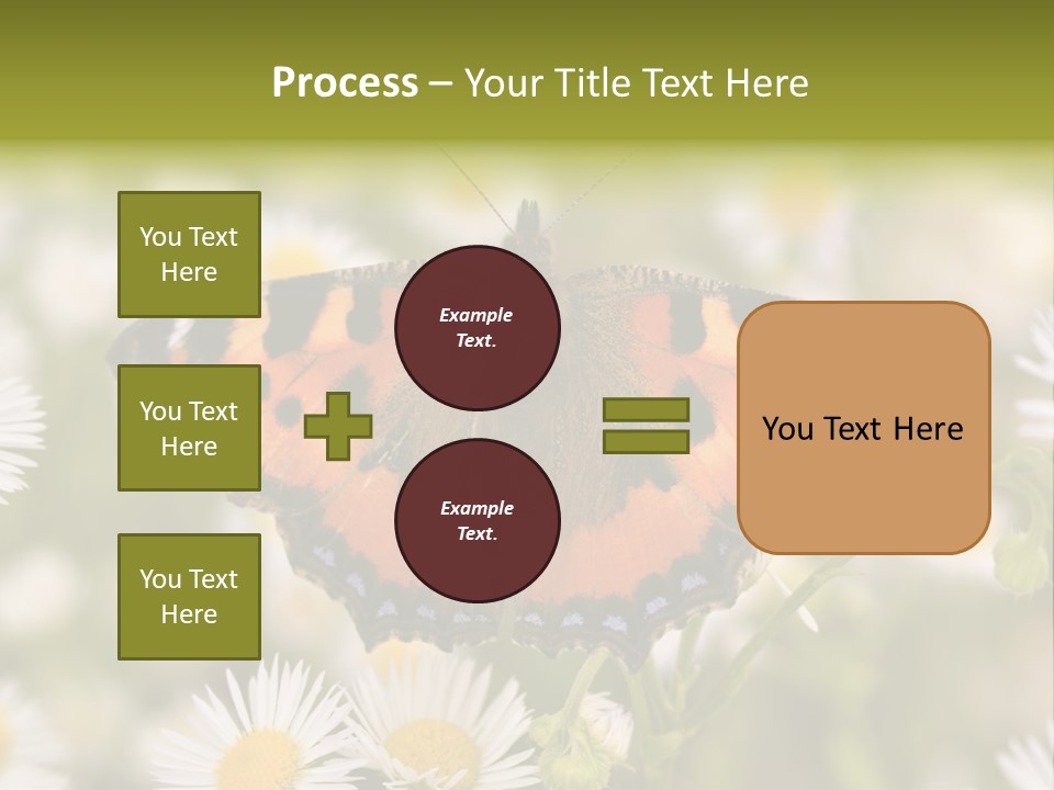 Field Flower Fields Summer PowerPoint Template