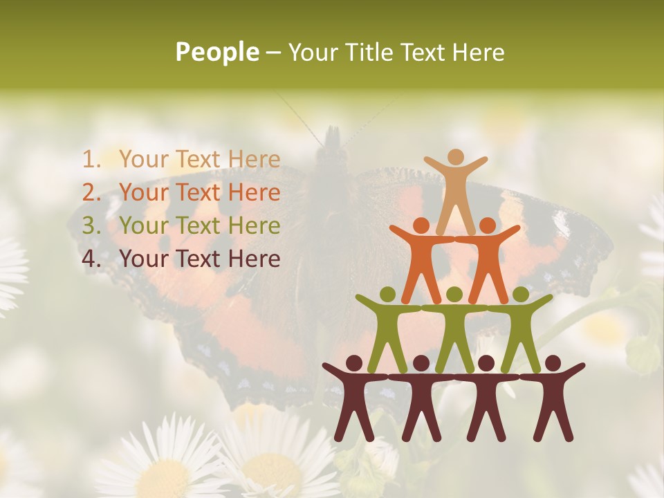 Field Flower Fields Summer PowerPoint Template