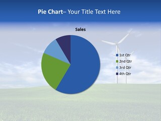 Propeller Electricity Electric PowerPoint Template