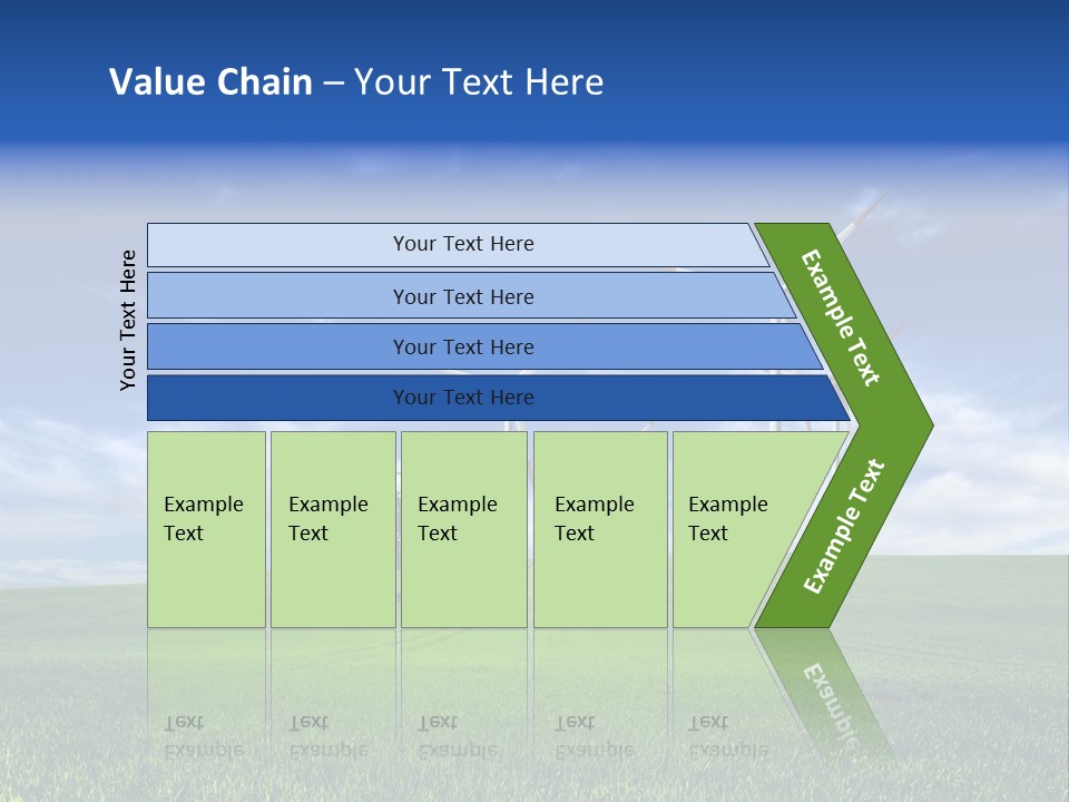 Propeller Electricity Electric PowerPoint Template