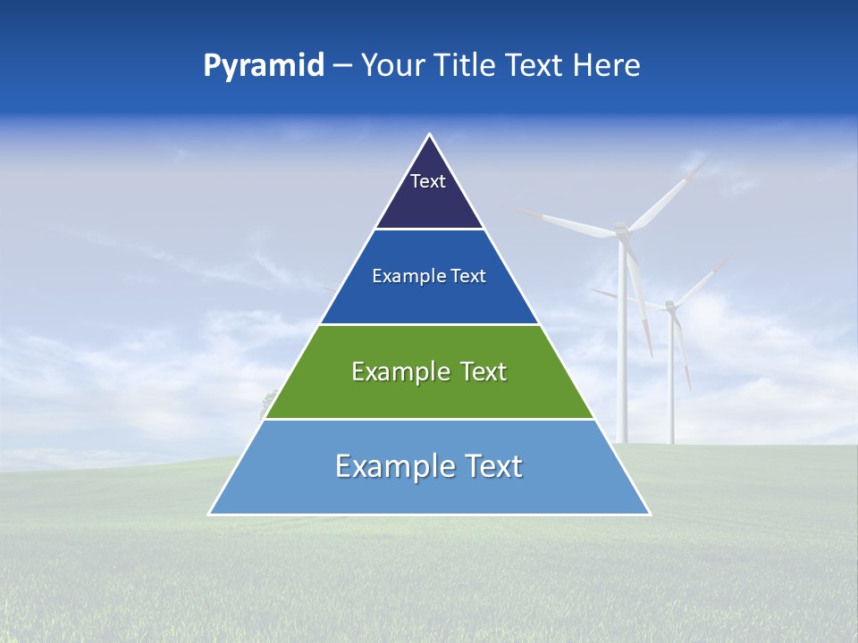 Propeller Electricity Electric PowerPoint Template