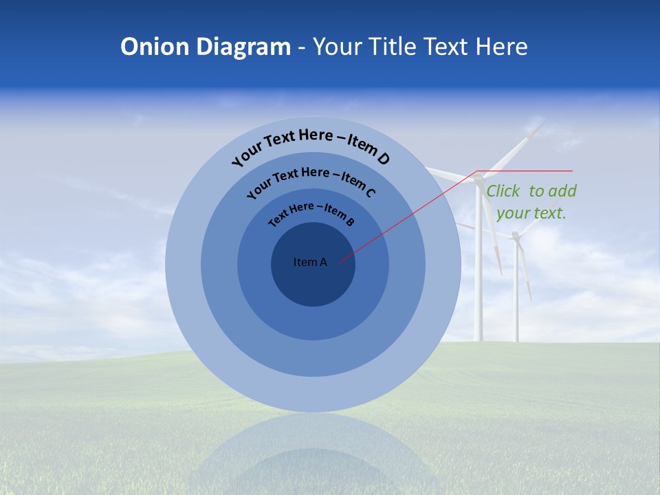 Propeller Electricity Electric PowerPoint Template