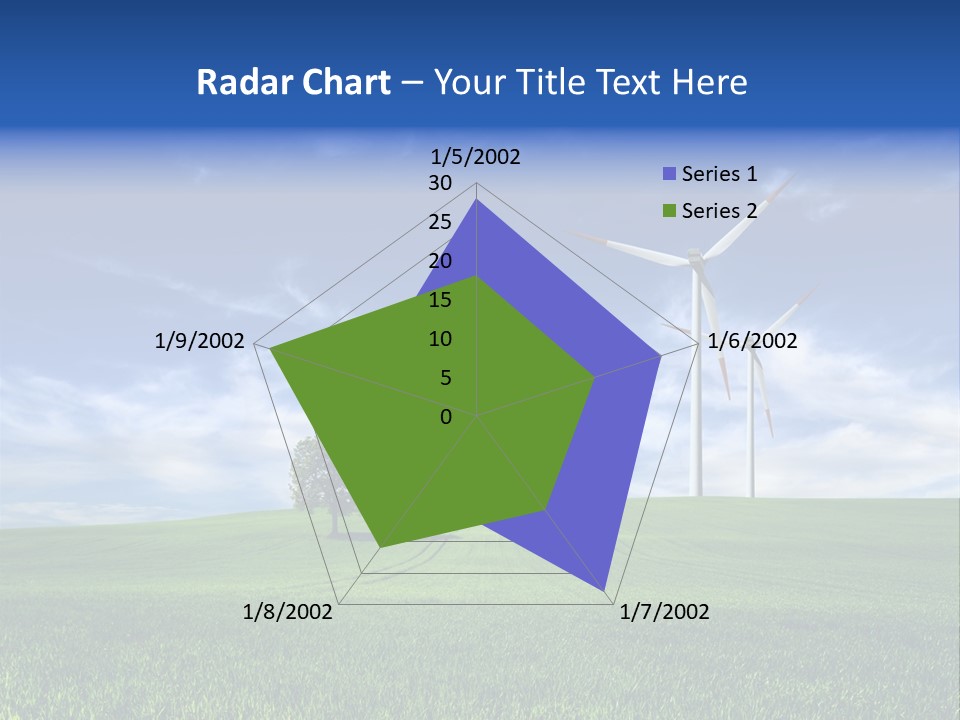 Propeller Electricity Electric PowerPoint Template