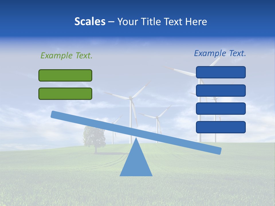 Propeller Electricity Electric PowerPoint Template