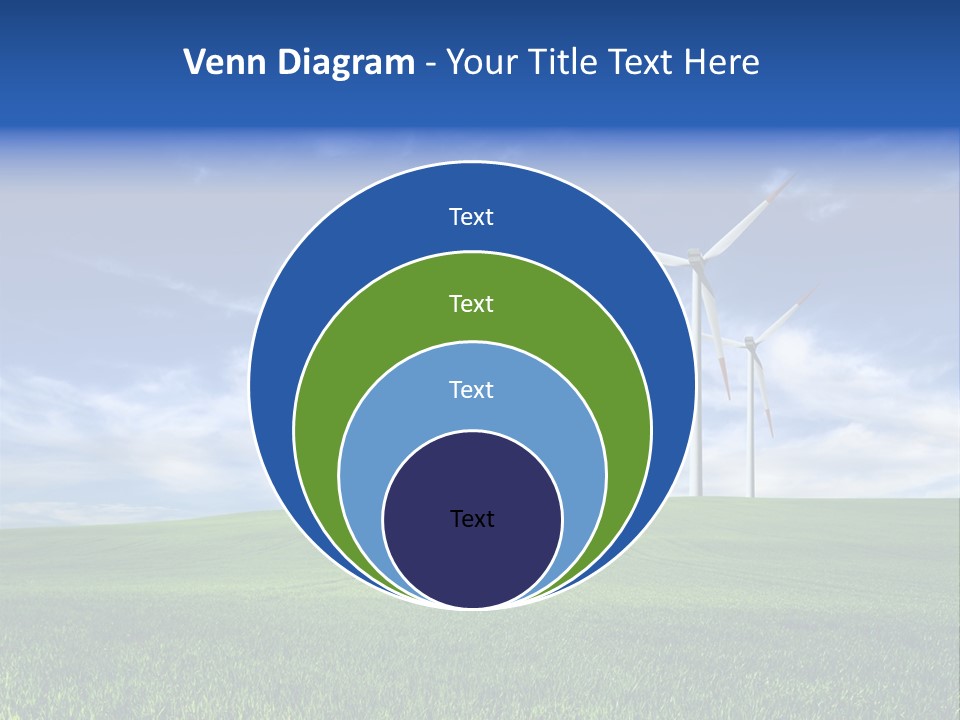 Propeller Electricity Electric PowerPoint Template