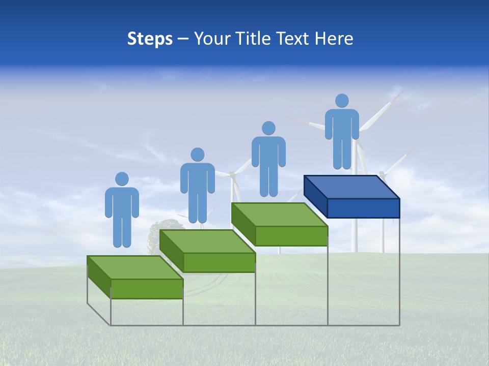 Propeller Electricity Electric PowerPoint Template
