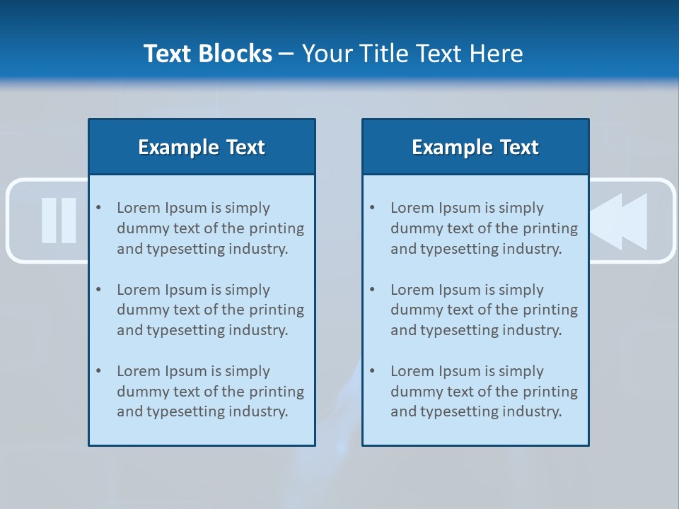 Touchscreen Symbol Tech PowerPoint Template