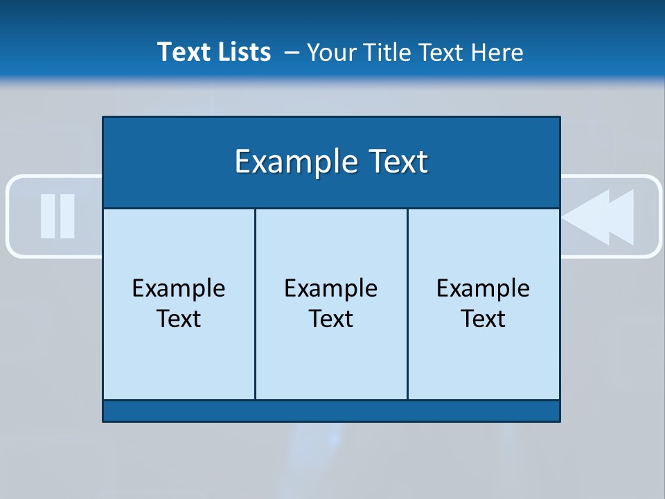 Touchscreen Symbol Tech PowerPoint Template