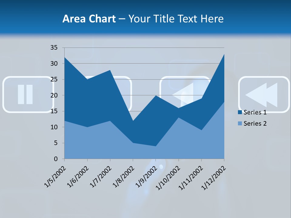 Touchscreen Symbol Tech PowerPoint Template
