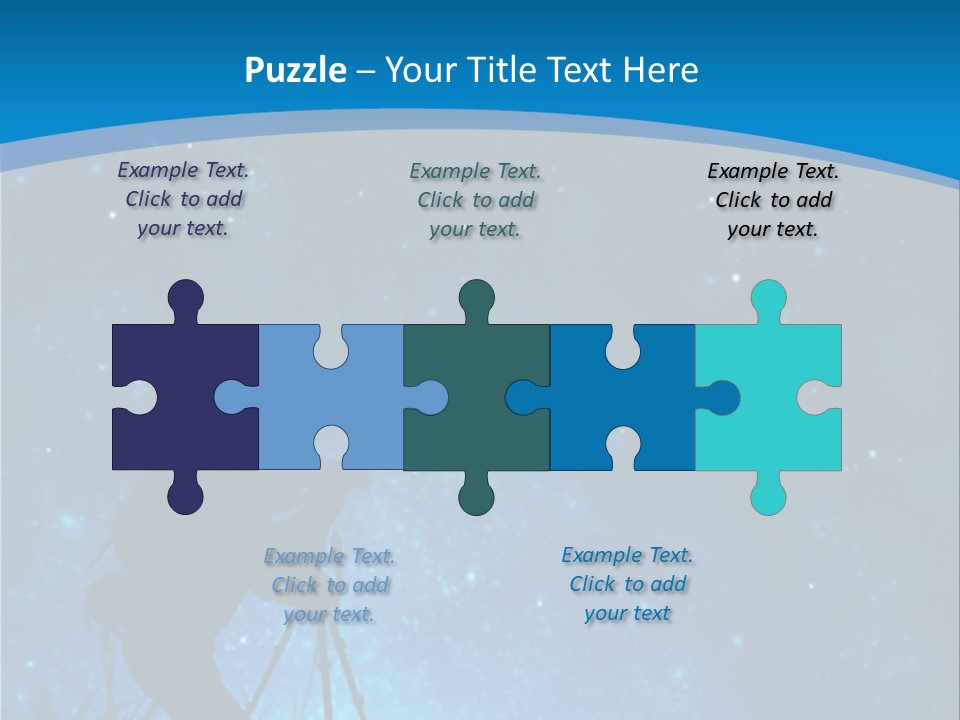 Horizon Discovery Photograph PowerPoint Template