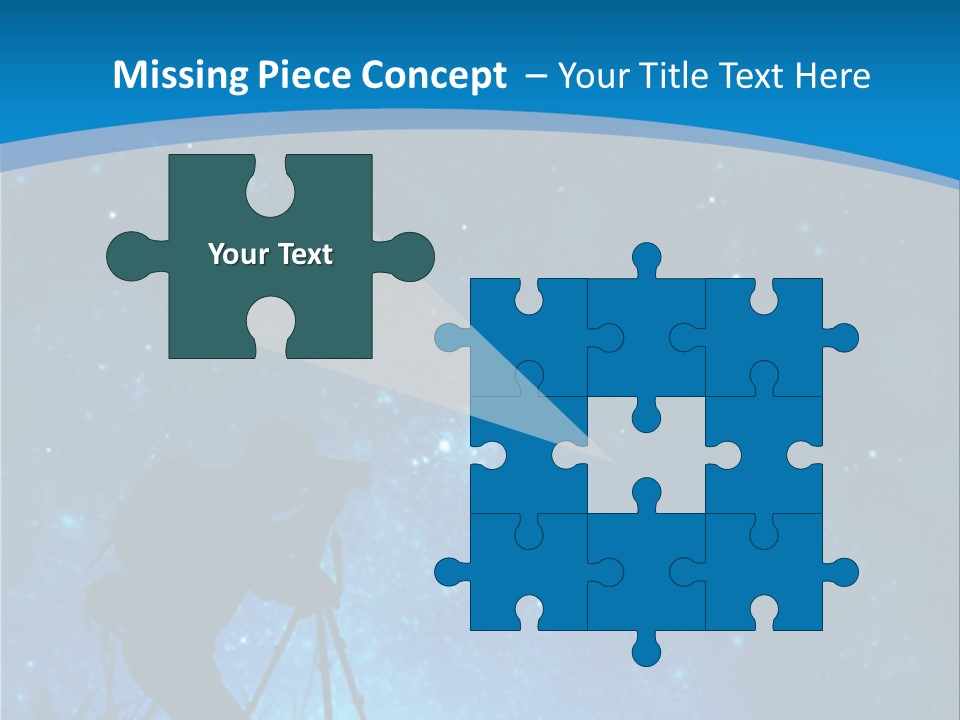 Horizon Discovery Photograph PowerPoint Template