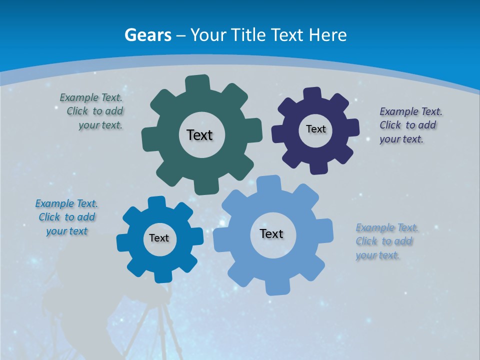 Horizon Discovery Photograph PowerPoint Template