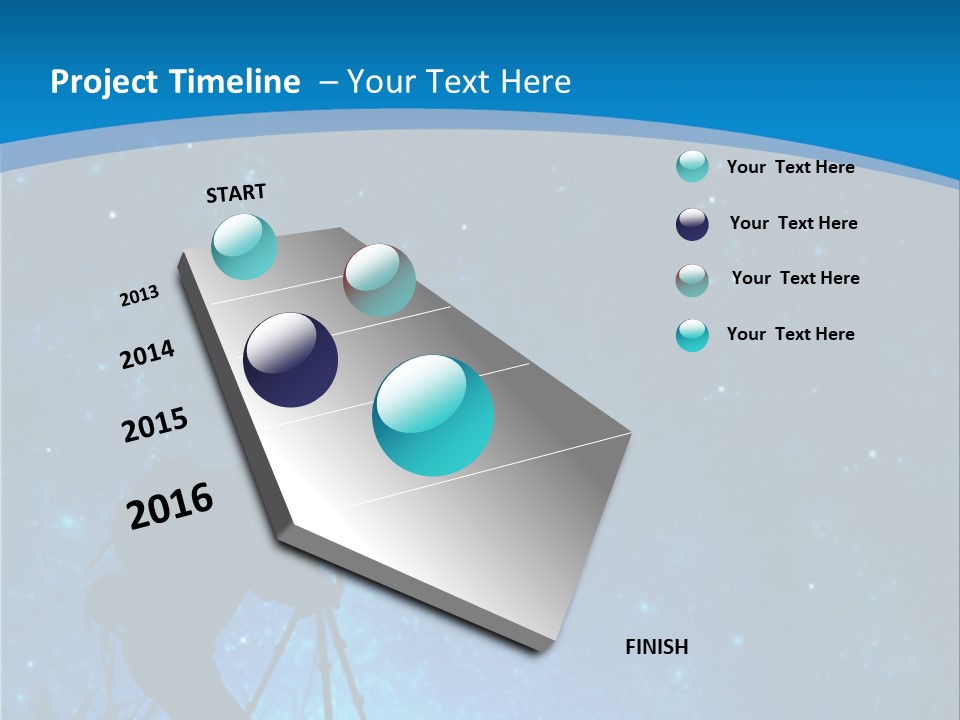 Horizon Discovery Photograph PowerPoint Template