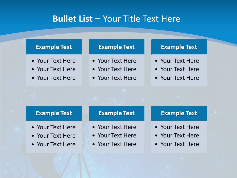 Horizon Discovery Photograph PowerPoint Template
