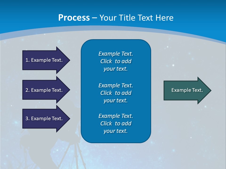 Horizon Discovery Photograph PowerPoint Template