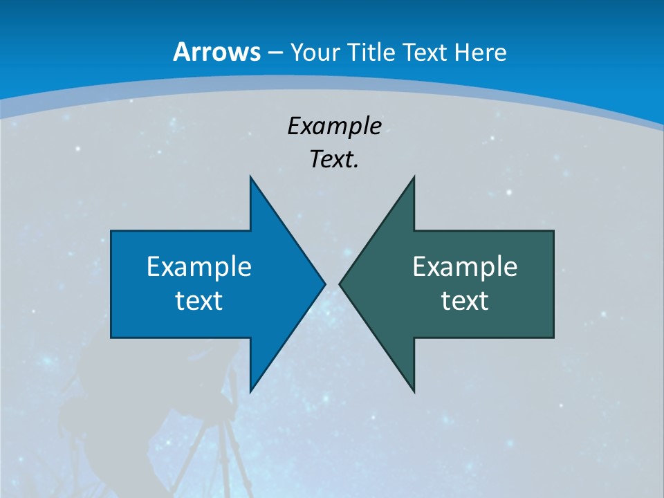 Horizon Discovery Photograph PowerPoint Template