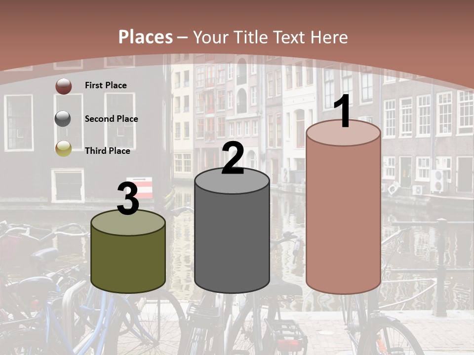 Center Cycle Beautiful PowerPoint Template