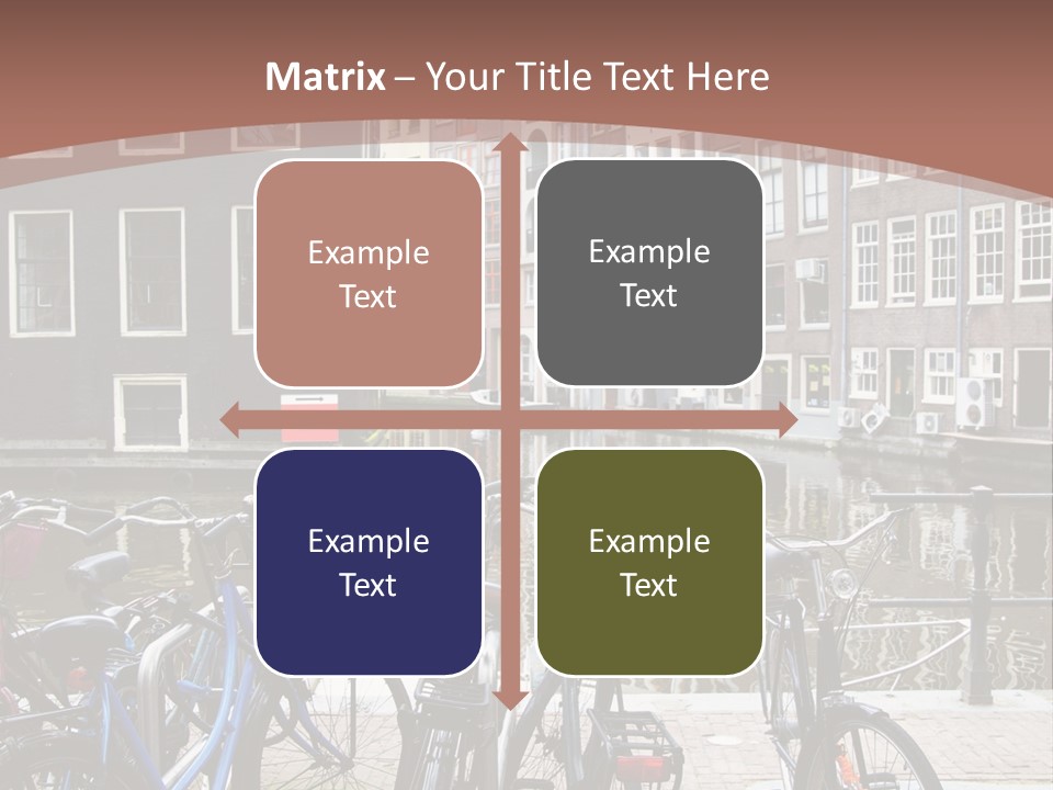 Center Cycle Beautiful PowerPoint Template