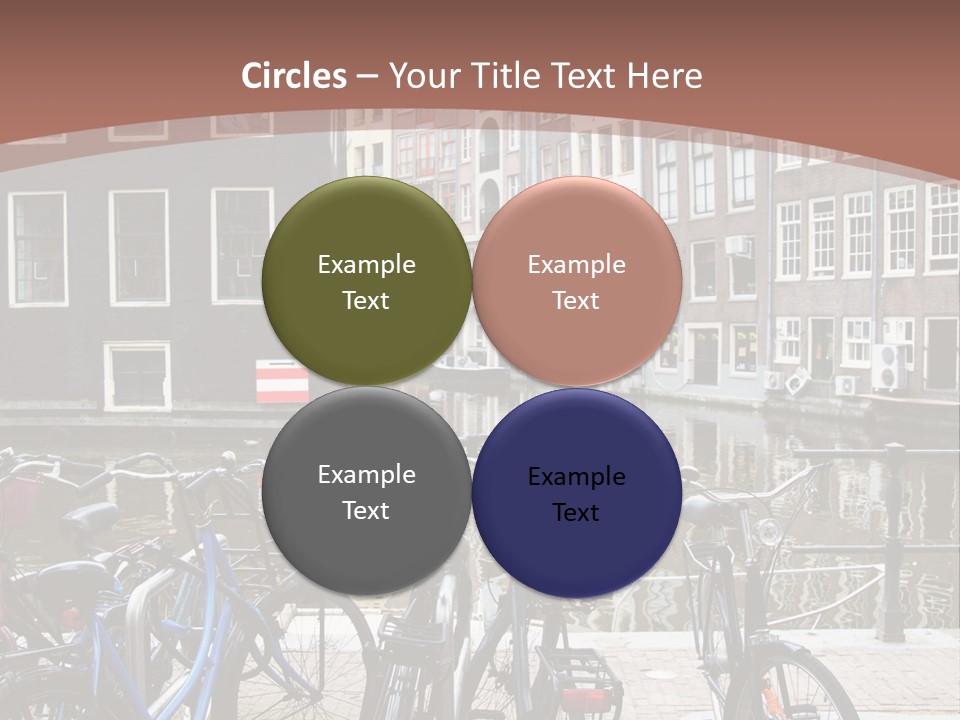 Center Cycle Beautiful PowerPoint Template