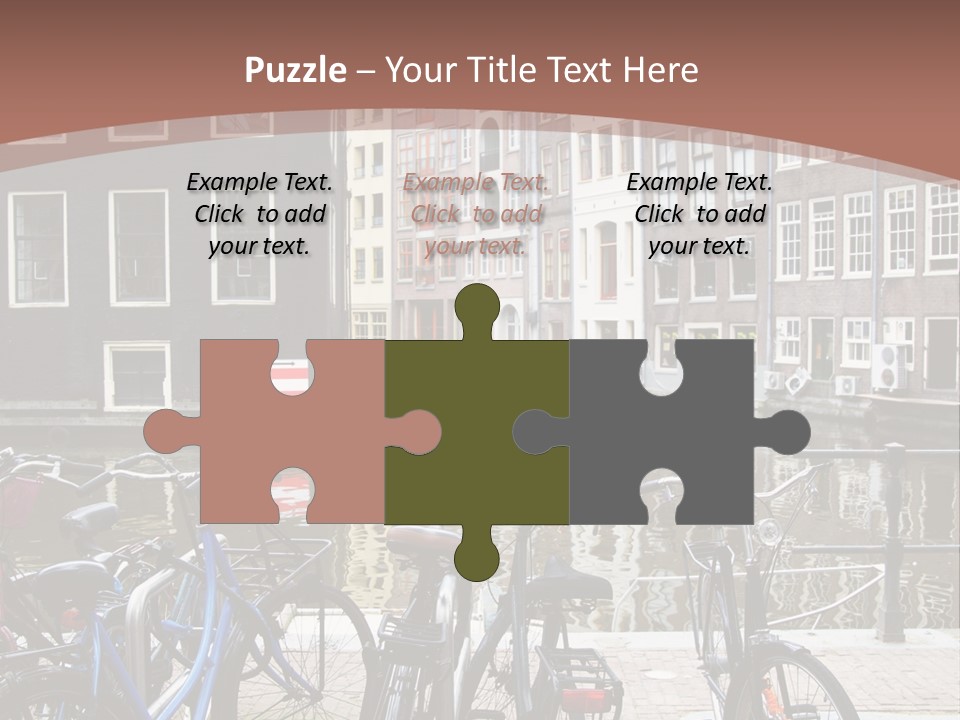 Center Cycle Beautiful PowerPoint Template